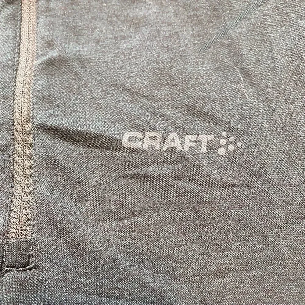 Craft Be Active Comfort 1/4 Zip Base Layer Size Large - Picture 8 of 12